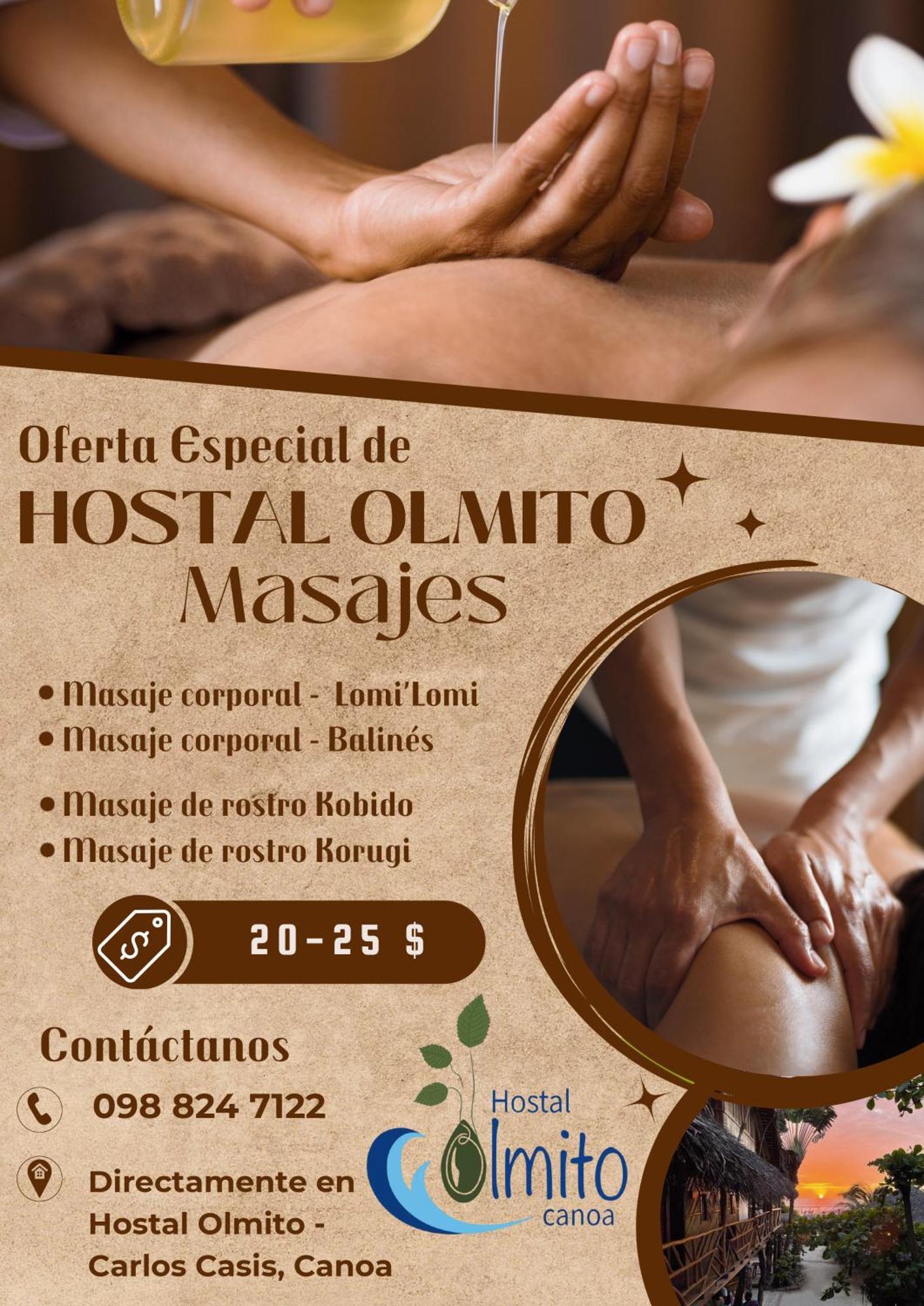 Hostal Olmito Canoa Exterior foto